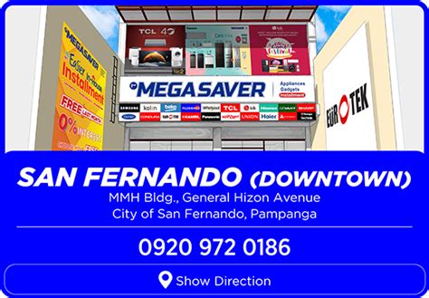 mega saver san fernando|Mega Savers Dept Store .